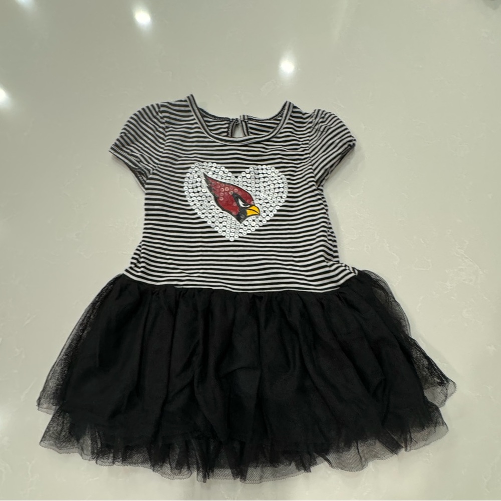 18 month Arizona Cardinals dress, GUC